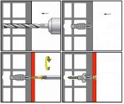 Aplikace hmoždinky UH/UHL