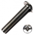 Šroub okrasná půlkulatá hlava (DIN 967) 4:8 ZN 4x50